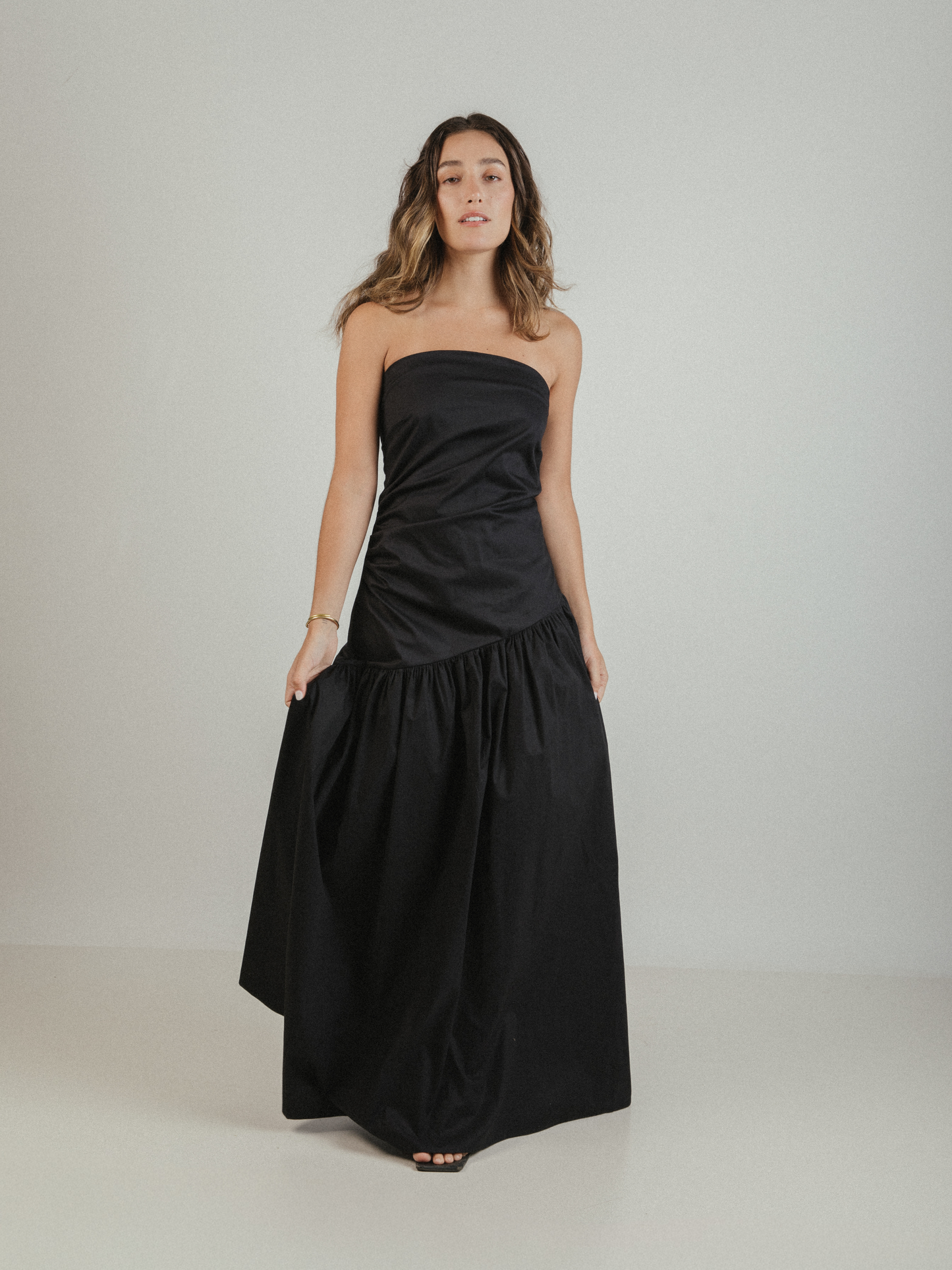 Vestido Strapless 115 - Negro