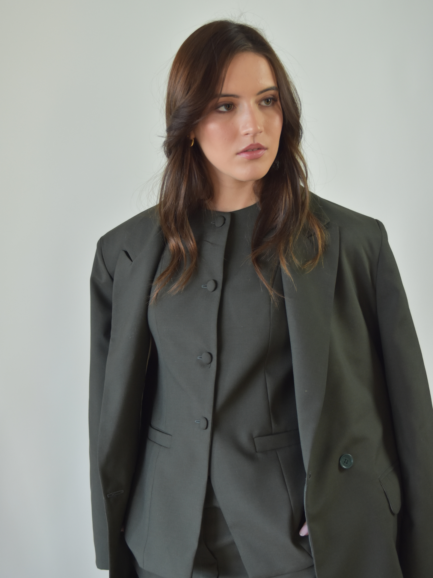 Blazer Sastrero 003 - Verde Olivo
