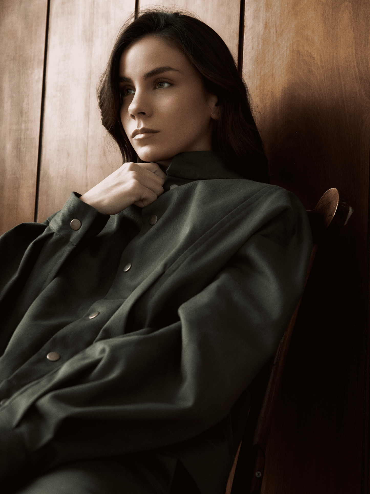 Chaqueta Gabardina 127 - Verde