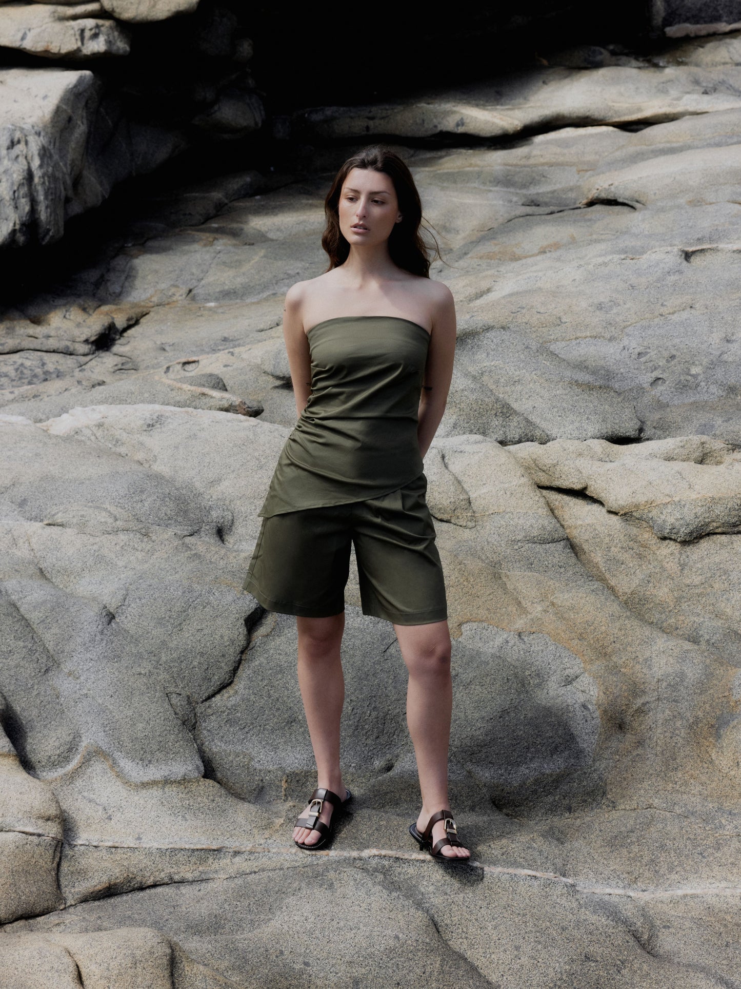 Bermuda Pinza 105 - Verde