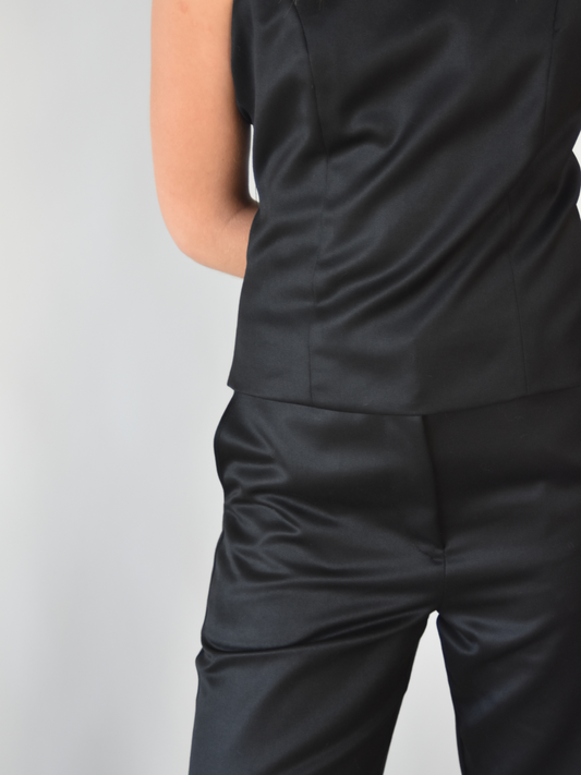 Pantalón Sastrero 006  - Negro