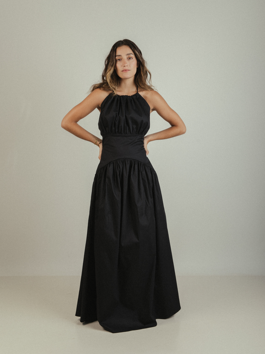 Vestido Halter 114 - Negro