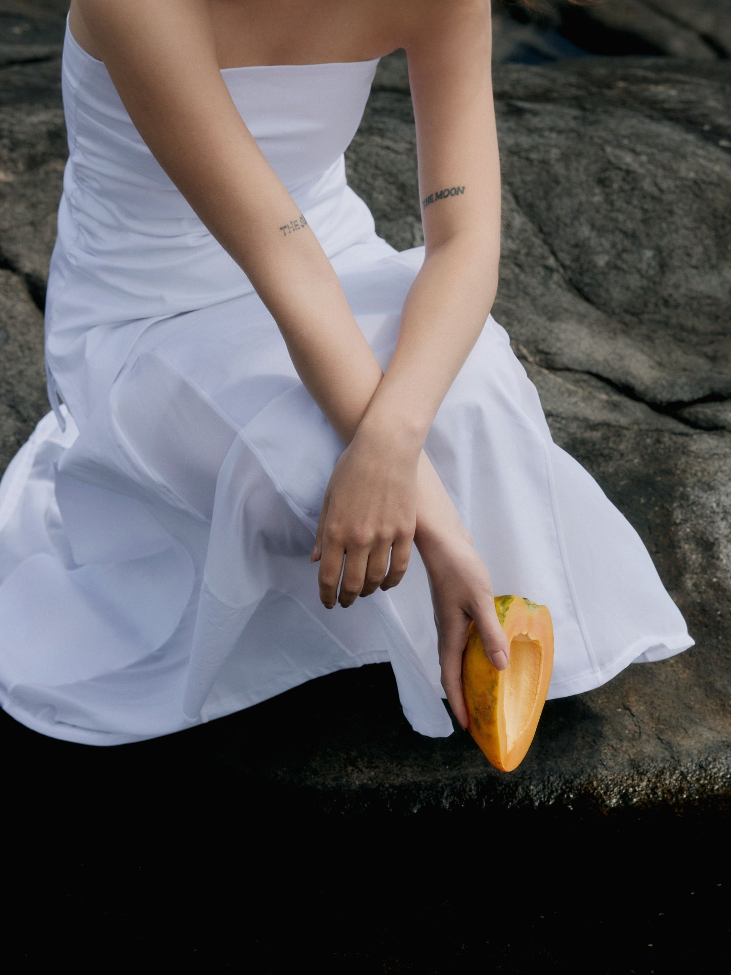 Falda Tableada 108 - Blanco