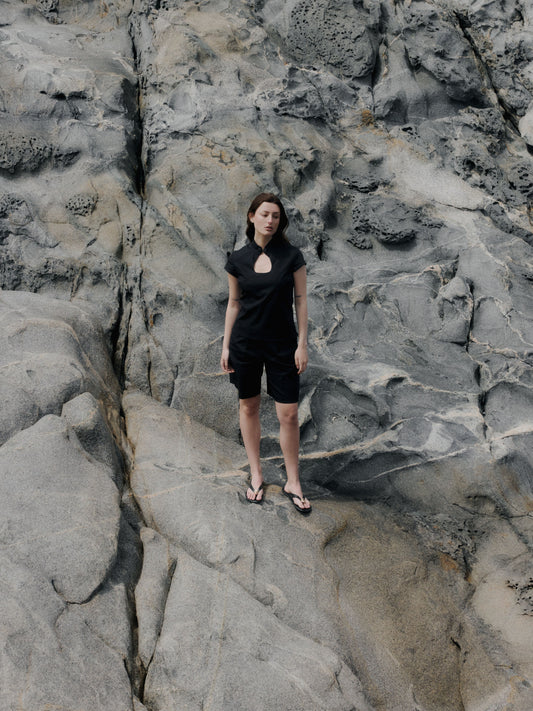 Bermuda Pinza 105 - Negro