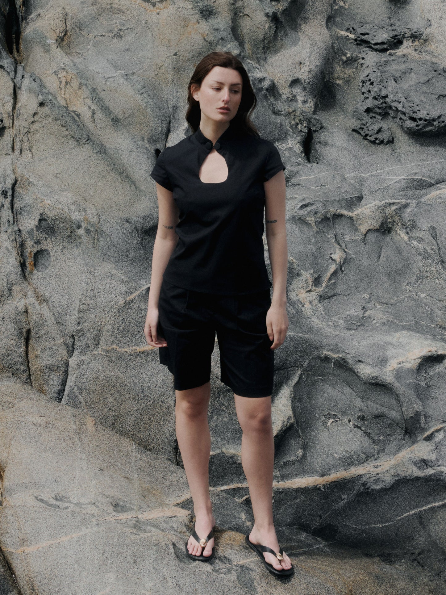 Polera Japo 107 - Negro