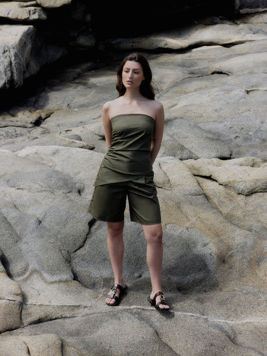 Bermuda Pinza 105 - Verde