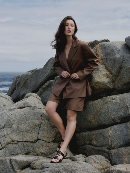 Bermuda Pinza 105 - Café