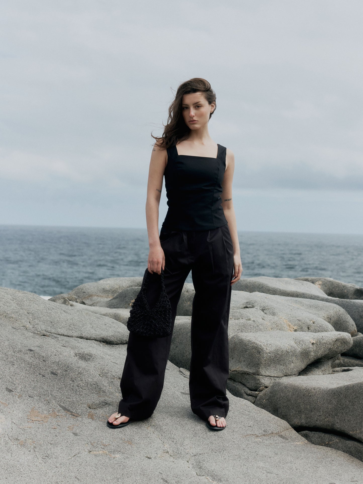 Pantalón Pinzas 109 - Negro