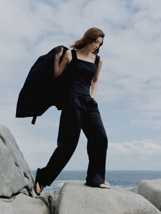 Pantalón Pinzas 109 - Negro